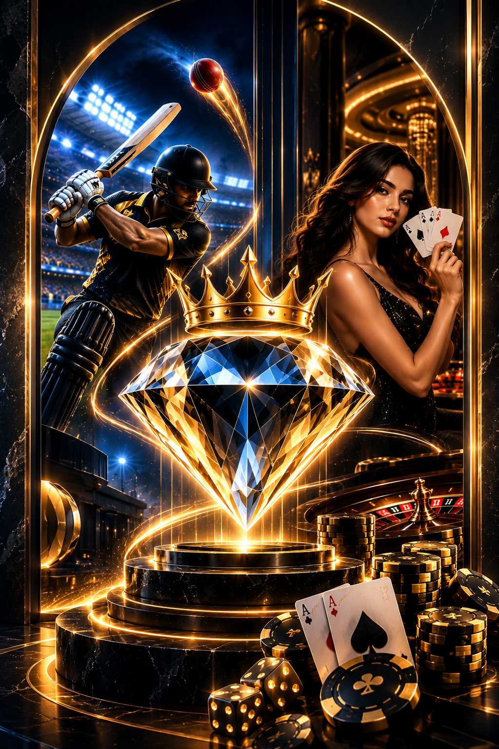 Diamond Betting account and gaming access